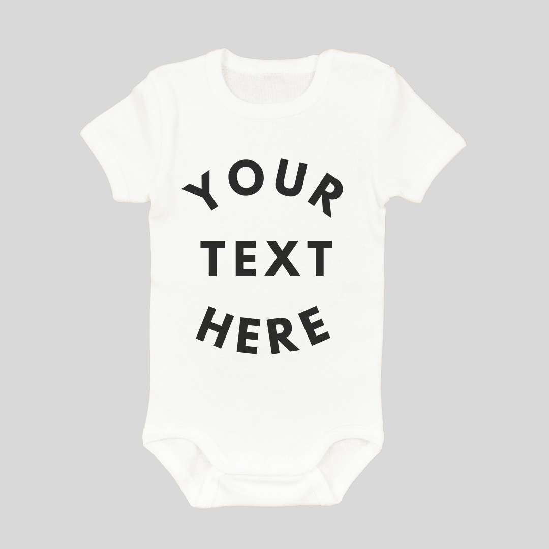 Personalised Baby Bodysuits