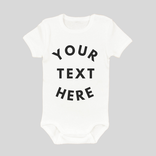 Personalised Baby Bodysuits